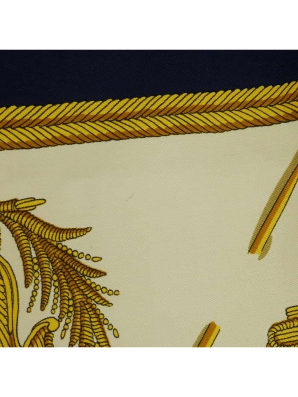 Hermes Scarf Carre 90 les Armes de Paris Silk Navy - Picture 5 of 7